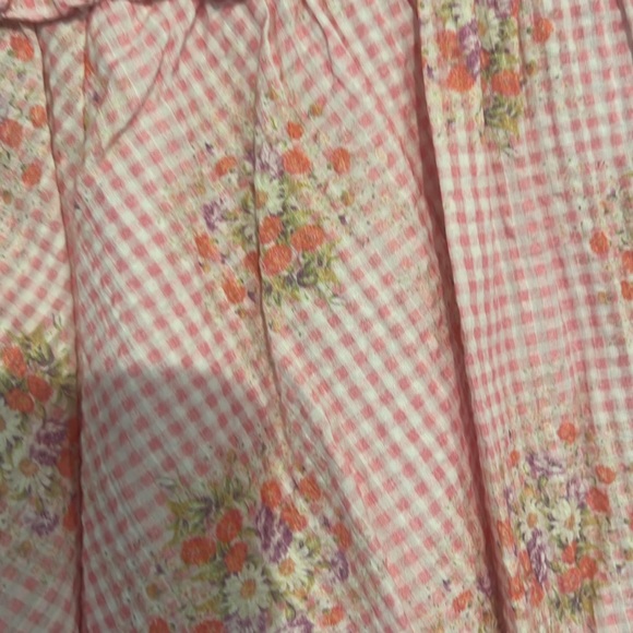 NWT Loveshack Fancy Arla Skirt, Berry Picnic. Size XS. - Picture 9 of 10